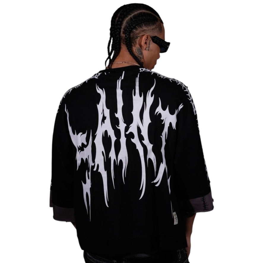 GENUINE: Saint Crop Shirt GN6250